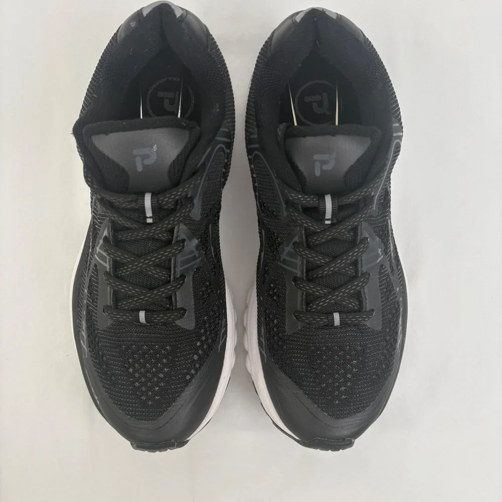 Propet One LT Black‎ Grey Mesh Running Walking Sneakers Shoes Women's Size 6.5